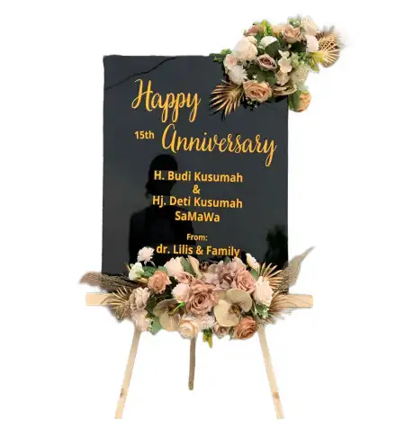 Papan Bunga Akrilik Jatiroke