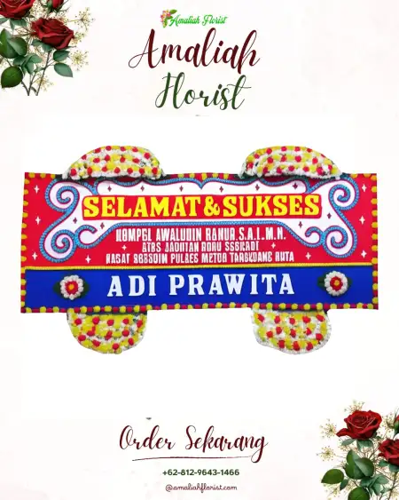Papan Bunga Ucapan Selamat Jatiroke